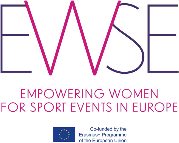 image showing empowering women for sport events in europe logo (EWSE logo)