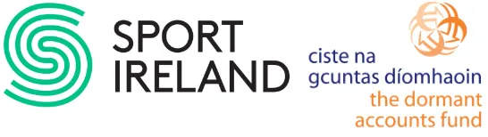 Sport Ireland and dormant accounts logos