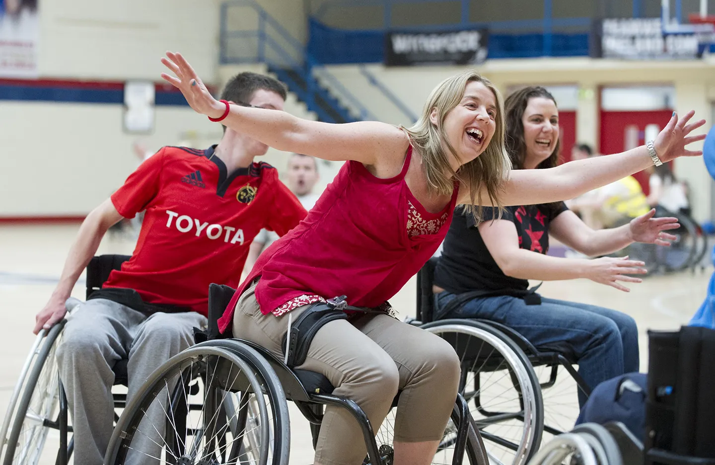 Corporate Wheelchair Basketball tournament
